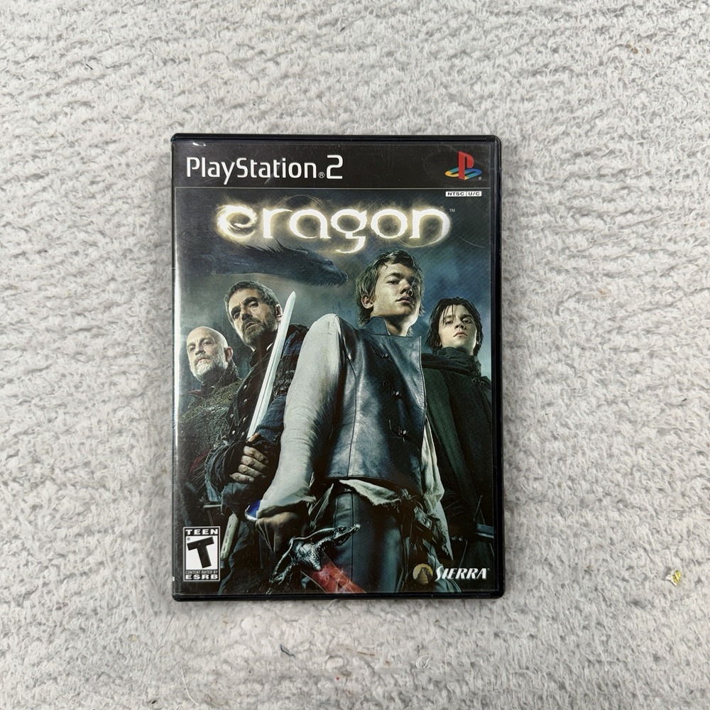 Eragon Sony Playstation 2 PS2 Game Complete CIB Sierra NTSC US Version